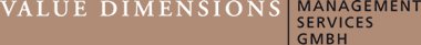 VALUE DIMENSIONS MANAGEMENT SERVICES